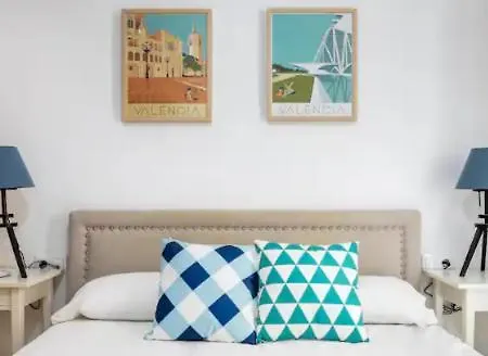 Centrico, 2 Habitaciones, Confort Ascensor,Wifi Ac Valencia Buitenkant foto